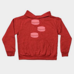 Pink Macarons Kids Hoodie